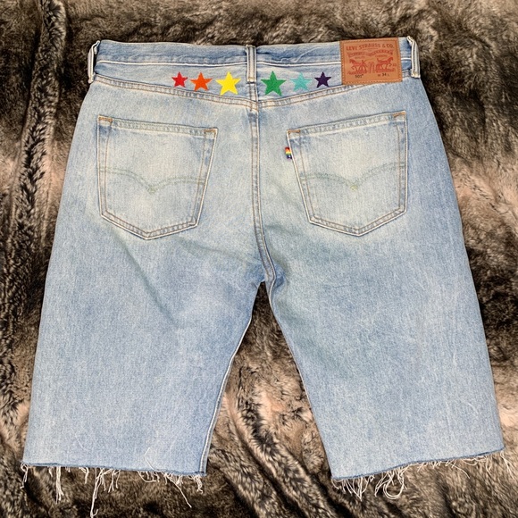 Levi's Other - Levi PRIDE 501 Cut Off Shorts!